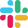 Slack logo.